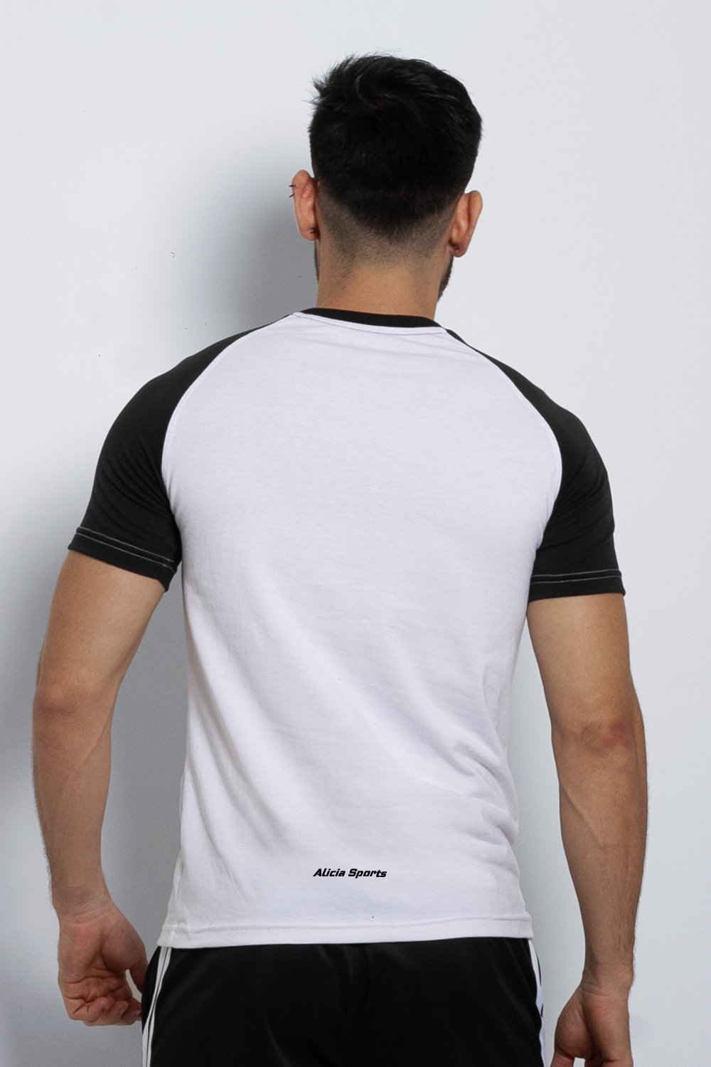 Camiseta Blanca con Negro