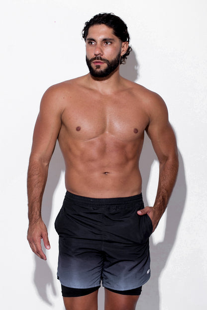 Pantaloneta Degradé Negro