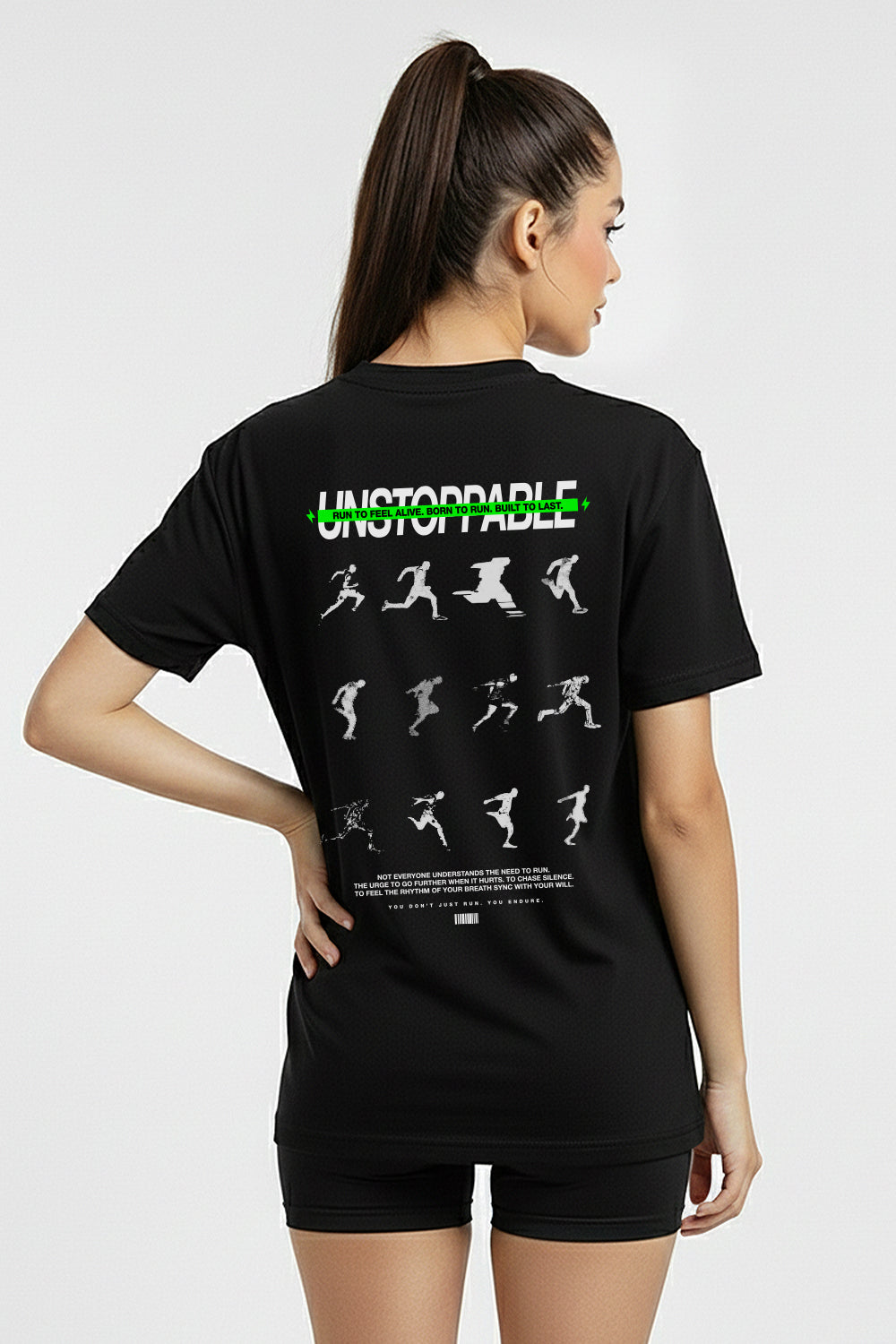 Camiseta Oversize Unstoppable Green