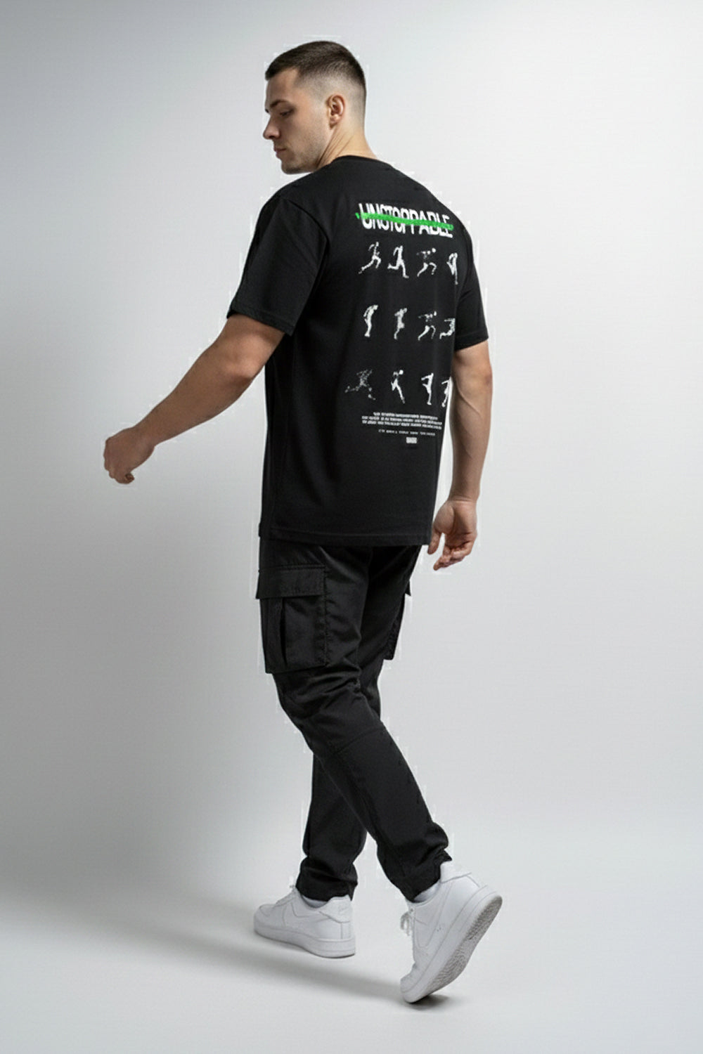 Camiseta Oversize Unstoppable Green