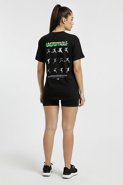 Camiseta Oversize Unstoppable Green