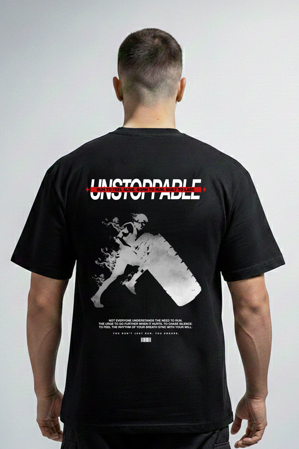 Camiseta Oversize Unstoppable Red