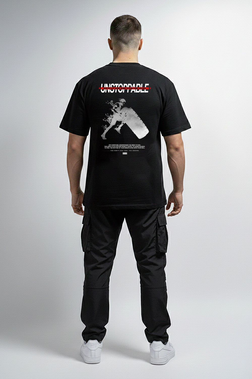 Camiseta Oversize Unstoppable Red