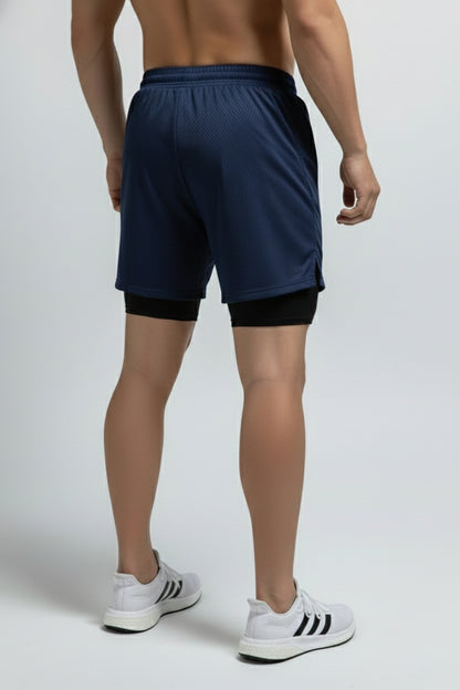 Pantaloneta Ultraflex DRY-FIT Azul