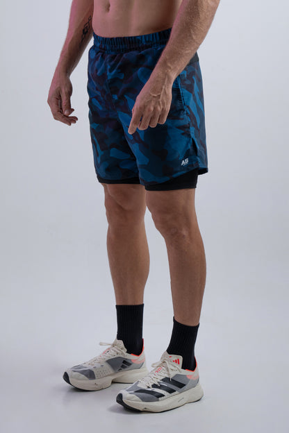 Pantaloneta Stealth Azul