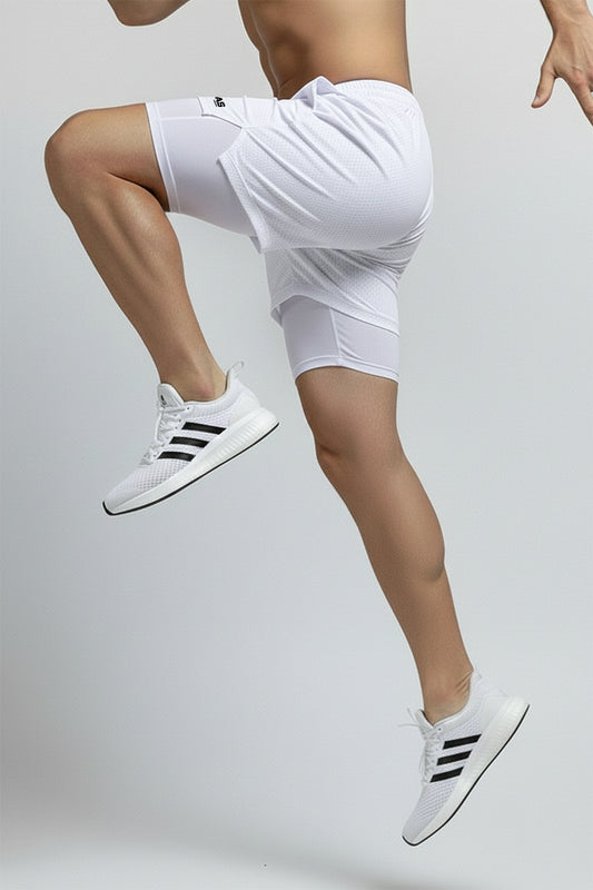 Pantaloneta Ultraflex DRY-FIT Blanco