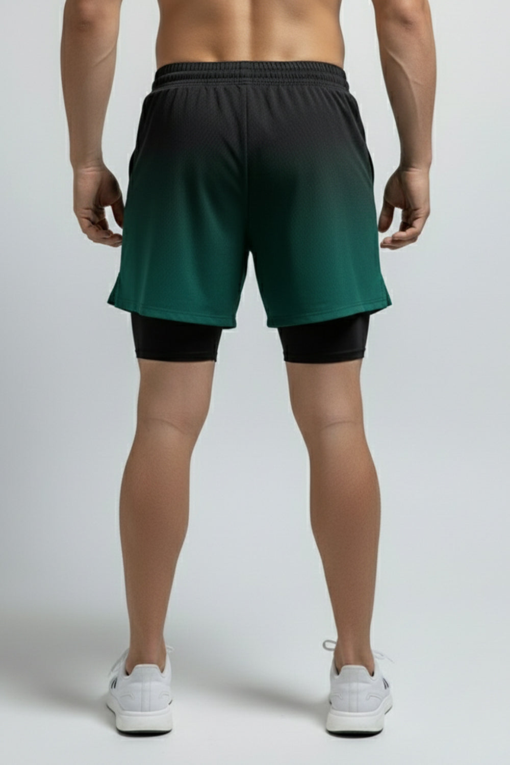 Pantaloneta Degradé Verde