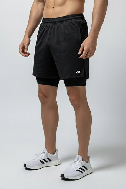 Pantaloneta Ultraflex DRY-FIT Negra