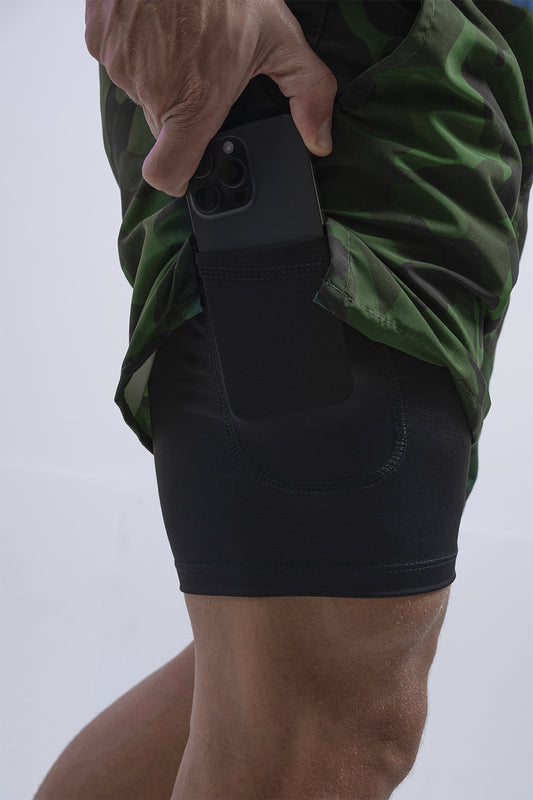 Pantaloneta Camuflaje Alpha