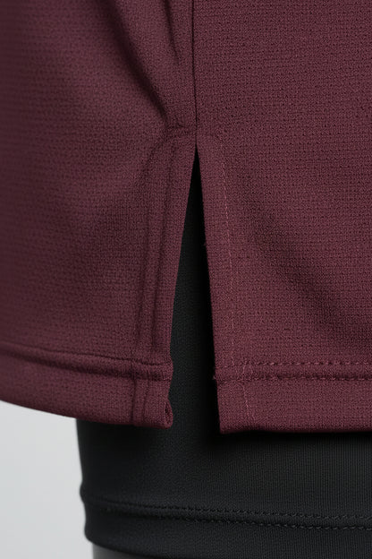 Pantaloneta Ultraflex DRY-FIT Vinotinto