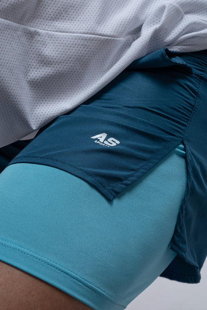 Pantaloneta Oil Blue