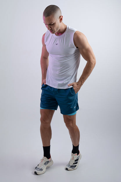 Pantaloneta Oil Blue